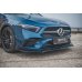 Накладка сплиттер на передний бампер на Mercedes A W177 A35 AMG
